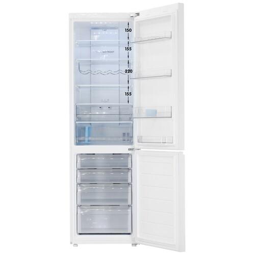 Холодильник с морозильником Haier C2F637CWRGU1 белый Холодильник с морозильником Haier C2F637CWRGU1 белый — Дополнительный ракурс