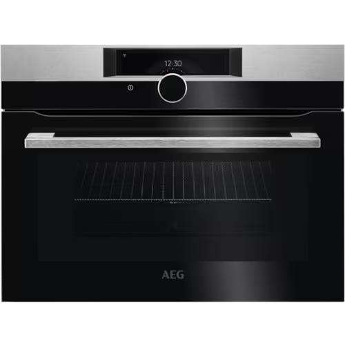 Электрический духовой шкаф AEG KMK968000M серебристый