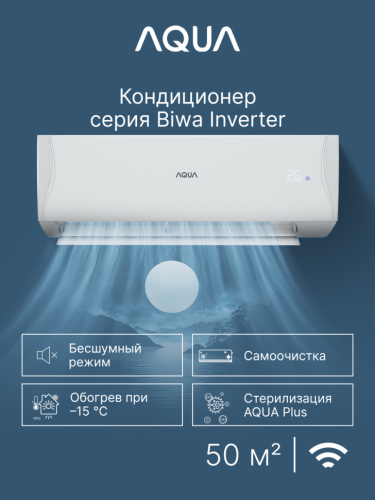 Сплит-система Aqua AQI-50BIQ1/R3(IN)/AQI-50BIQ1/R3(OUT) Biwa Inverter