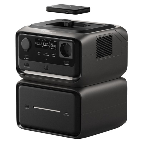 Портативная электростанция EcoFlow RIVER 3 Max Plus Wireless (858 Втч)