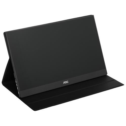 15.6" Монитор AOC 16T20 черный 15.6" Монитор AOC 16T20 черный — Матрица, рамки и подставка