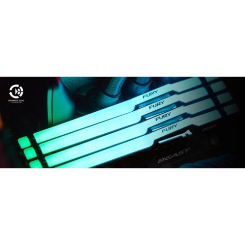 ОЗУ Kingston Fury Beast KF564C32BBEA-16 DDR5 - 1x 16ГБ 6400МГц, DIMM, Ret
