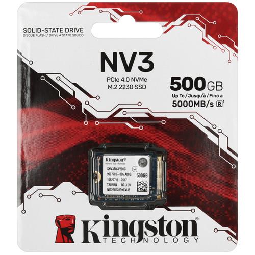 500 ГБ M.2 NVMe накопитель Kingston NV3 [SNV3SM3/500G]