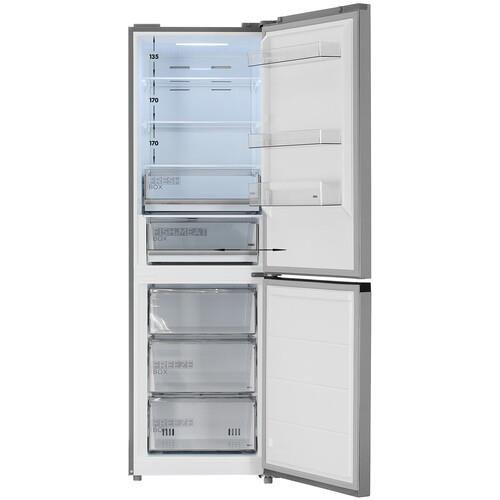 Холодильник с морозильником Midea MDRB471MGF46O серебристый Холодильник с морозильником Midea MDRB471MGF46O серебристый — Дополнительный ракурс
