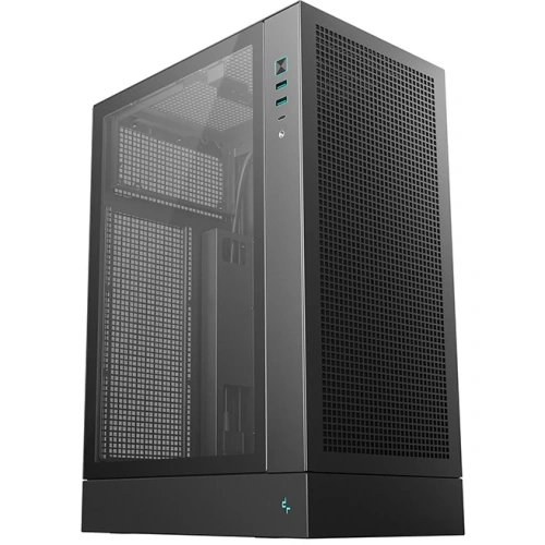 Корпус Deepcool CH170 Plus без БП, черный, Micro ATX/Mini-ITX