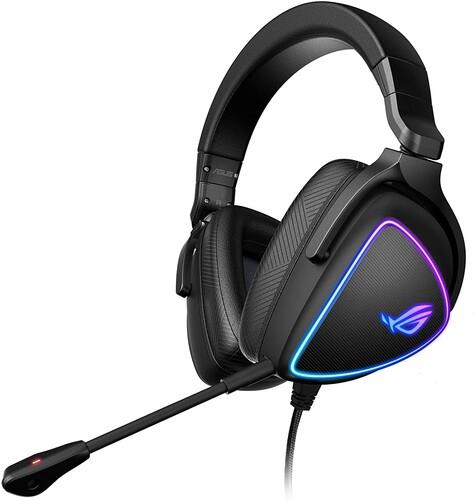 Проводные наушники ASUS ROG Delta S черный