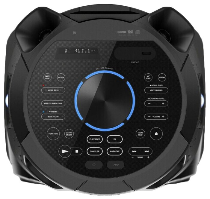 Минисистема Sony MHC-V73D черный — фото 3