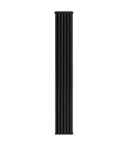 Алюминиевый радиатор отопления Stout SRA-3120-20000706 Anteprima 2000 6 секций черный