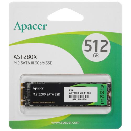 512 ГБ M.2 NVMe накопитель Apacer AST280X [AP512GAST280X-1]