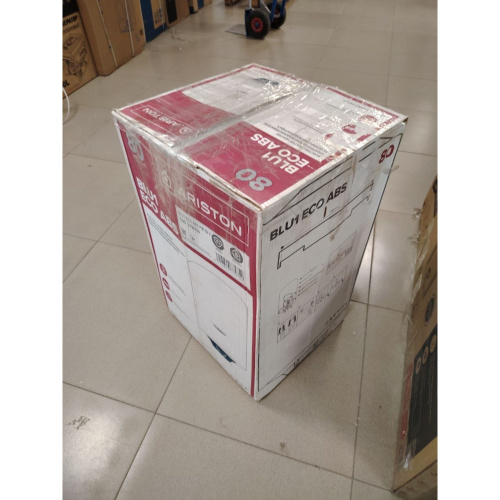 УЦ Водонагреватель Ariston BLU1 ECO ABS PW 80 V (плохая упаковка, б/у, нет документации, замена термостата)