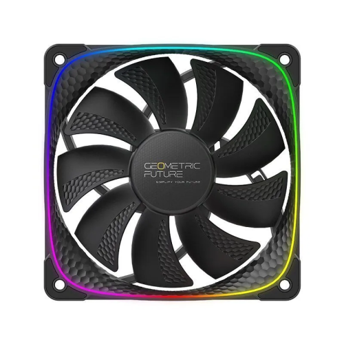 Вентилятор Geometric Future Squama 2503RB (1F2503R112001) Single Pack / 120mm, 2000 RPM, 69.11 CFM, 30.92 dBA, 5V ARGB, Black, Reverse