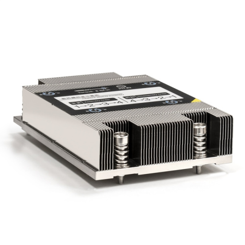 Кулер ExeGate ESNK-P0062P (EX293444RUS).1U.SP3.Cu (Al+Cu, 1U, 3 тепл. трубки, LGA SP3, TDP 205W, на винтах, с термопастой, Retail box)