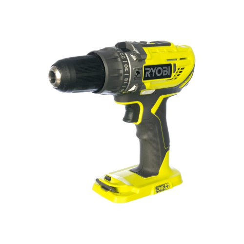 Дрель-шуруповерт Ryobi One+ R18PD3-0 ударная без акк и зу (5133002888)