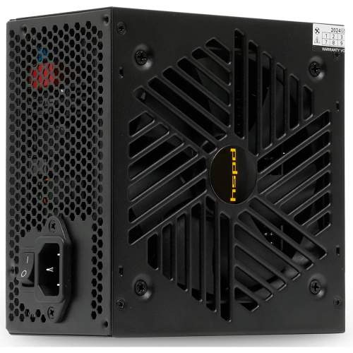 Блок питания HSPD HSK-750GF-BK 750W 80+ Gold (ATX, 2.52, Full modular, 1x24(20+4)pin mesh 550mm, 1xCPU*2 8(4+4)pin 650+150mm, 2xPCIe*2 8(6+2)pin