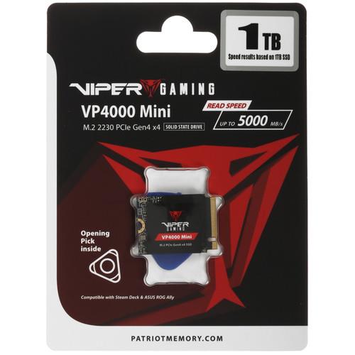 1000 ГБ M.2 NVMe накопитель Patriot Viper VP4000 Mini [VP4000M1TBM23]