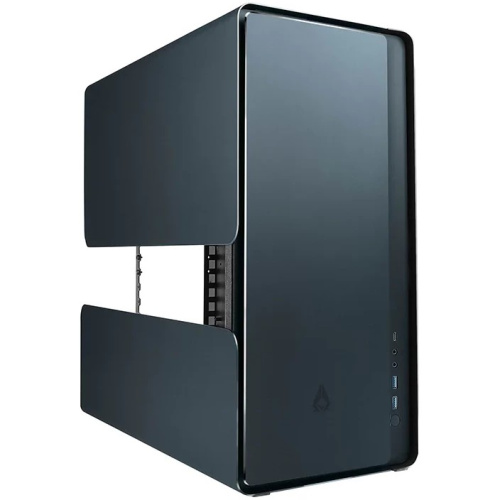 Корпус Azza Cast черный (CSAZ-808BM Cast) без БП ATX 3x120mm 2x140mm 2xUSB3.0 audio bott PSU