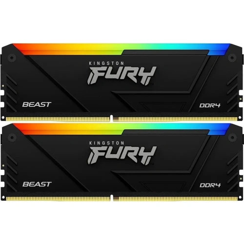 ОЗУ Kingston KF432C16BB12AK2/32WP DDR4 DIMM 32GB Kit 2x16Gb PC4-25600, 3200MHz, CL16