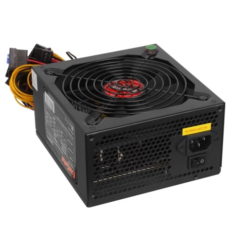 Блок питания Exegate EX221640RUS 450PPX RTL, ATX, black, active PFC, 12cm, 20+4pin/4pin/PCI-E/4xIDE/5xSATA