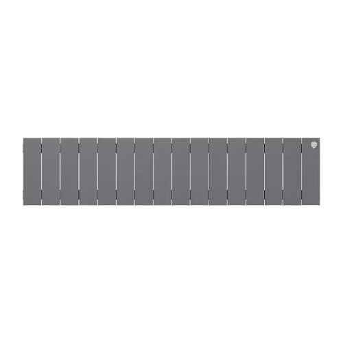 Биметаллический радиатор отопления  Royal Thermo Pianoforte 200 16 Секций Silver Satin