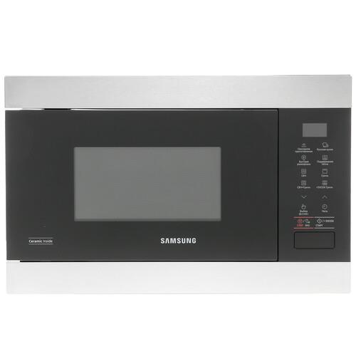 Встраиваемая микроволновая печь Samsung MG22M8074AT серебристый