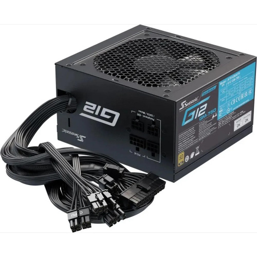 Блок питания Seasonic G12 GM-750 (g12 gm-750 ssr-750fm), 750Вт, 120мм, черный, retail