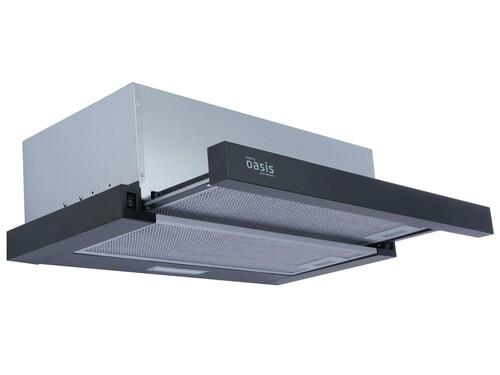 Вытяжка телескопическая Oasis UV-60B (F) черный/черный