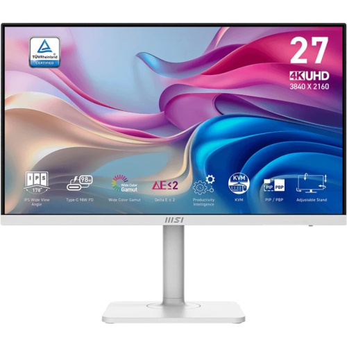 Монитор MSI Modern MD272UPHW (9S6-3PB19H-403) White