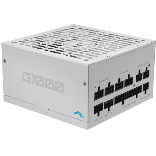 Блоки питания SAMA G1000 White (G1000-WHGFF001-EU) (HAT-1000yzB1G), 1000W 80+ Gold (ATX, 3.1, PCIe 5.0, Full modular, 1x24(20+4)pin mesh 55)