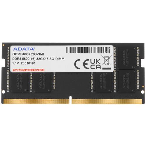 Оперативная память SODIMM ADATA Gold [GD5S5600732G-SMI] 32 ГБ