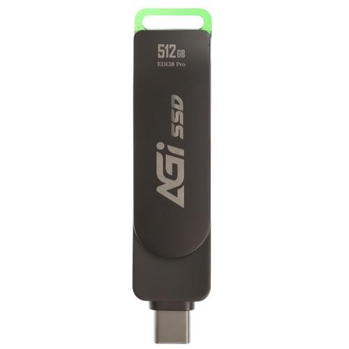 512 ГБ Внешний SSD AGI ED138 Pro [AGI512G33ED138P-CB]