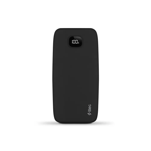 Внешний аккумулятор TTEC 2BB205S ChargeUp LCD 10.000mAh Black