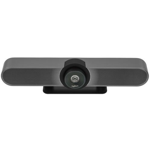 Конференц-камера Logitech ConferenceCam MeetUp CC4000E Конференц-камера Logitech ConferenceCam MeetUp CC4000E — Объектив, микрофоны и шторка