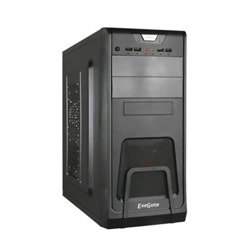 Корпус ExeGate CP-603 Black EX278393RUS ATX, CP500W, 80mm, 2xUSB+2xUSB3.0, Audio