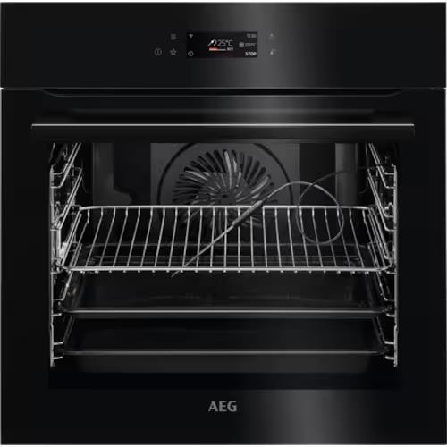 Электрический духовой шкаф AEG BPE748380B черный