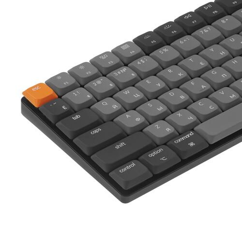 Клавиатура проводная + беспроводная Keychron K3 Version 3 Клавиатура проводная + беспроводная Keychron K3 Version 3 — Подсветка и детали исполнения