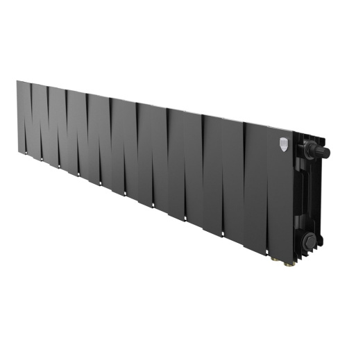 Биметаллический радиатор отопления Royal Thermo PianoForte 200 VDR80 Noir Sable 20 секций