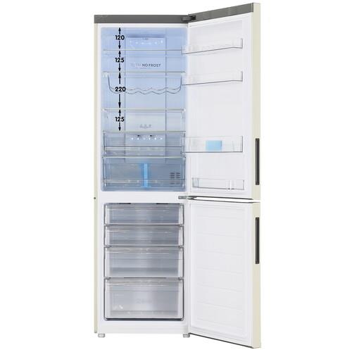 Холодильник с морозильником Haier C2F636CCRGU1 бежевый Холодильник с морозильником Haier C2F636CCRGU1 бежевый — Дополнительный ракурс