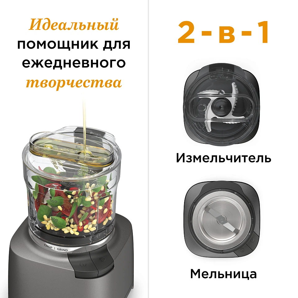 Измельчитель Kenwood CHP80.000SI — фотография 2