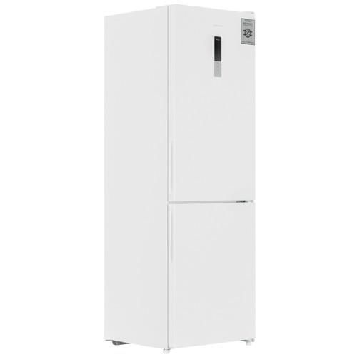 Холодильник с морозильником   MAUNFELD MFF185NFW10 Inverter белый