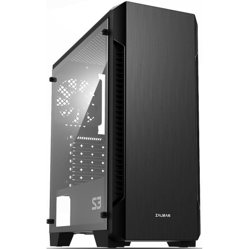 Корпус Zalman S3 черный без БП ATX 2x120mm 2xUSB2.0 1xUSB3.0 audio bott PSU