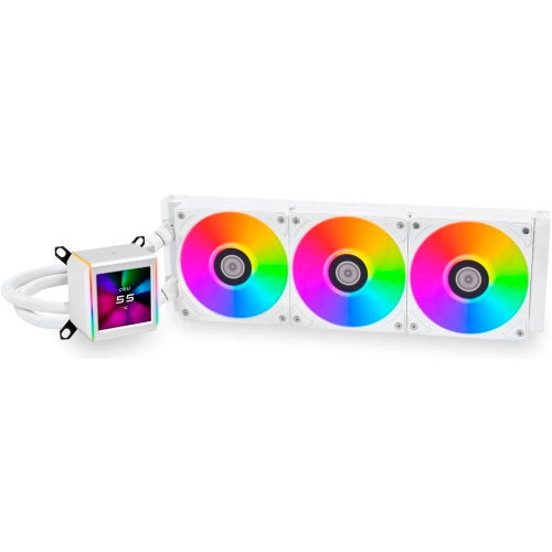 СВО Lian-Li Galahad II LCD 360 SL-INF ARGB (G89.GA2ALCD36INW.00) Soc-AM5/AM4/1151/1200/1700 белый Al+Cu LCD Ret