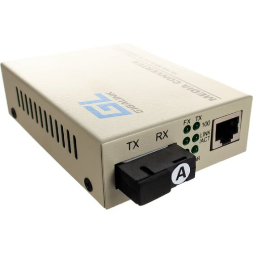 Конвертер из UTP GIGALINK GL-MC-UTPF-SC1F-18SM-1310-N