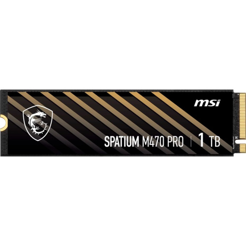SSD MSI Spatium M470 Pro (S78-440L0J0-P83), M.2 2280 1TB PCIe Gen4x4 with NVMe