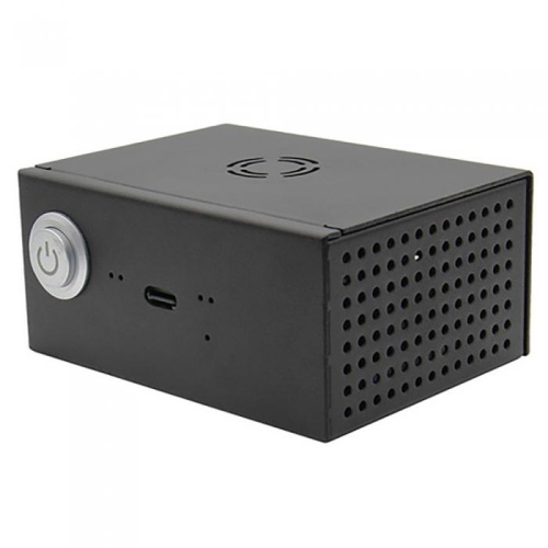 Корпус ACD KP561 Metal Case + Power Control Switch + Cooling Fan Kit for Raspberry Pi X820 v1.3 (X800)
