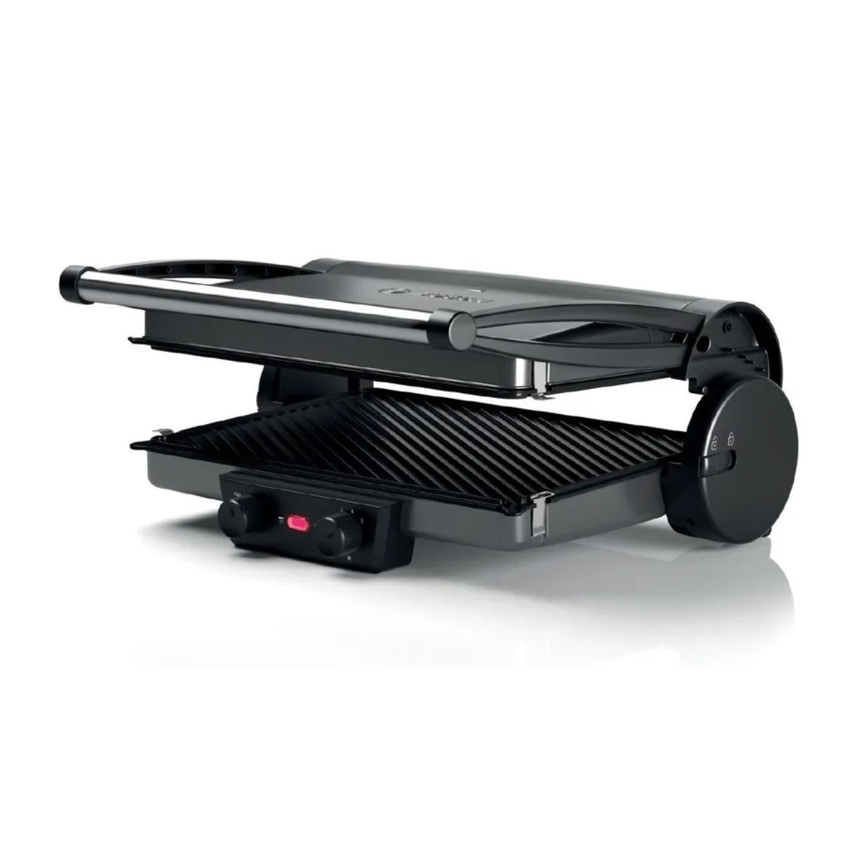 Электрогриль Bosch TCG4215 серебристый/черный — фотография 2