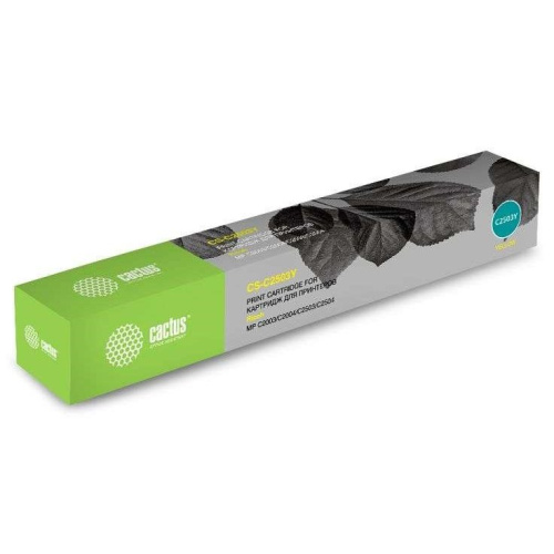 Тонер Картридж Cactus CS-C2503Y желтый (9500стр.) для Ricoh Aficio MP C2003SP/MP C2004ASP/MP C2011SP