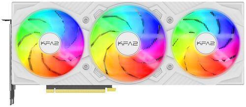 Видеокарта KFA2 GeForce RTX 5070 ROCK(X) OC 3FAN RGB White [57NON7MDBVXK]