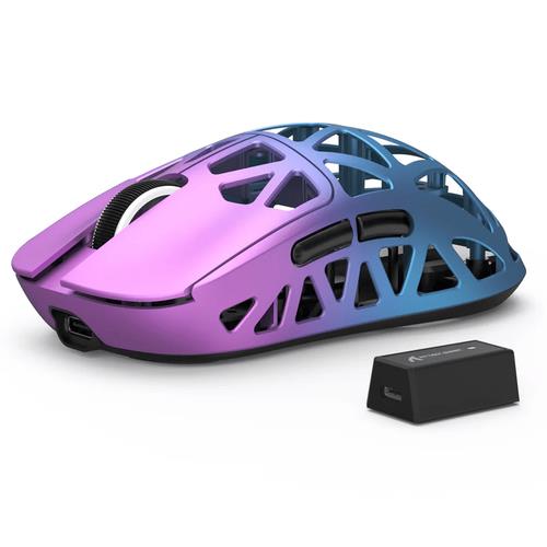 Мышь беспроводная/проводная Attack Shark R2 [SharkR2Purple] фиолетовый