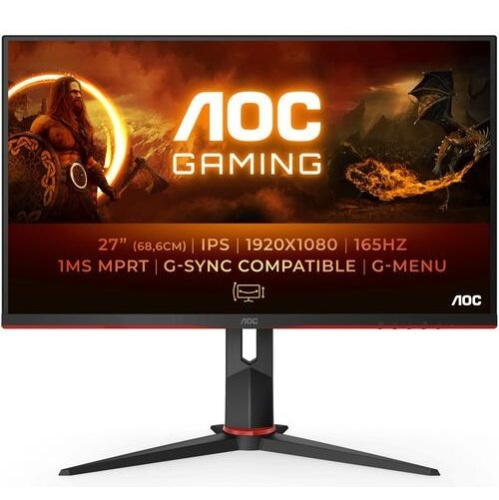 Монитор AOC 27G2SPU Black-Red