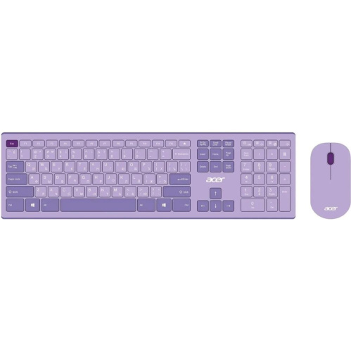 Комплект клавиатура и мышь Acer OCC205 фиолетовый (ZL.ACCEE.00D)